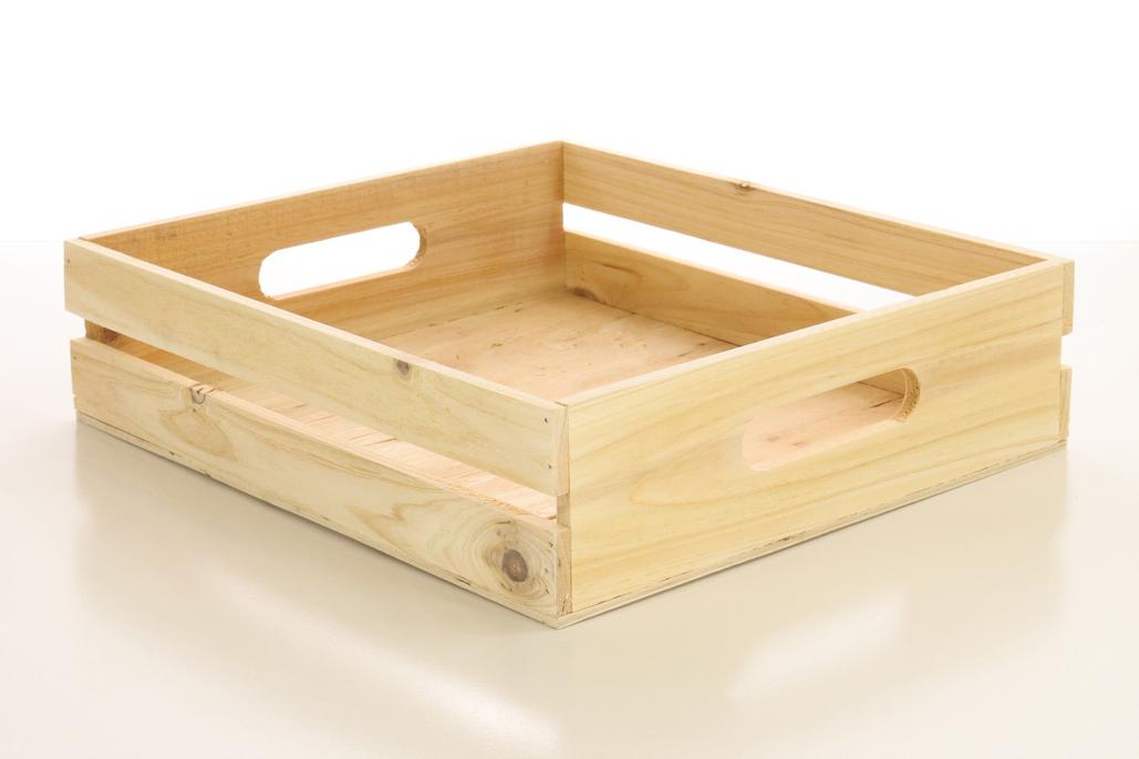 Hamper Tray Wooden - Medium