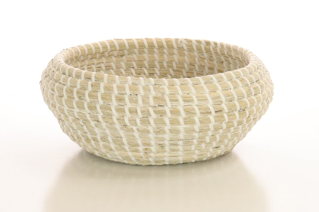 Seagrass Basket Whitewashed - 22cm