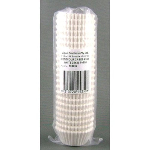 Patty Pan Liner White - #380