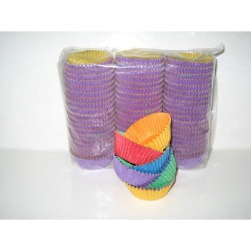 Cupcake Pan Liners Assorted Colours - 38mm