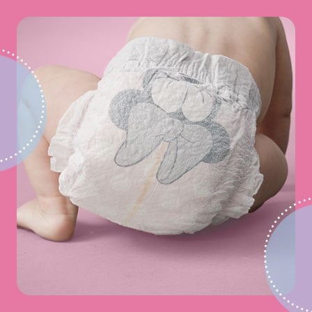 Huggies Ultra Dry Nappies - GIRL 13-18kg ( WALKER) Carton: 64 Nappies