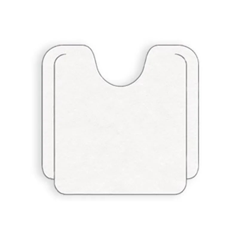 Bibs Baby 28x28 White Carton: 100