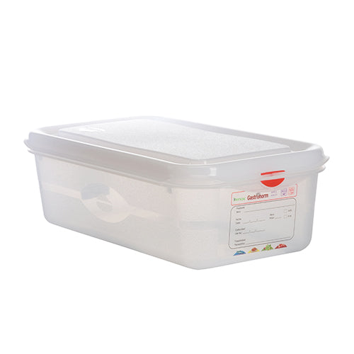 Gastronox Air-Tight Container with Lid 1/3 h100mm 4lt Carton: 6