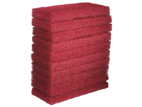 Eager Beaver Floor Pad Red - 10 Pack