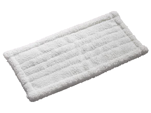 Eager Beaver Floor Pad Microfibre White - Pack 12