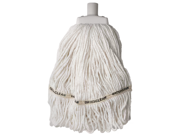 Duraclean Round Cut Mop Head - White