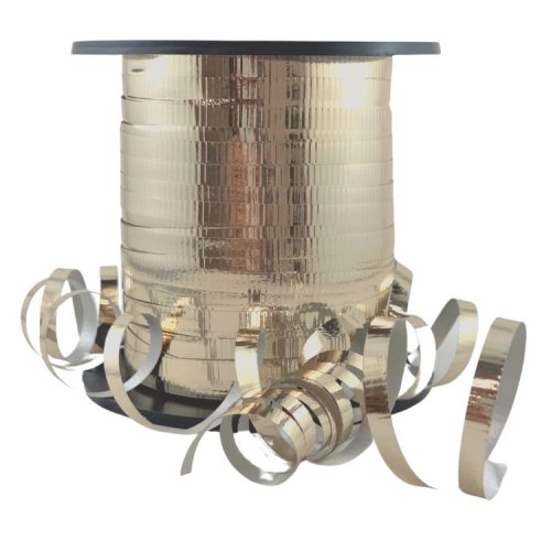 Curling Ribbon 225m - Metallic Champagne