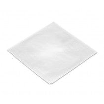 2W Flat Paper Bag - White