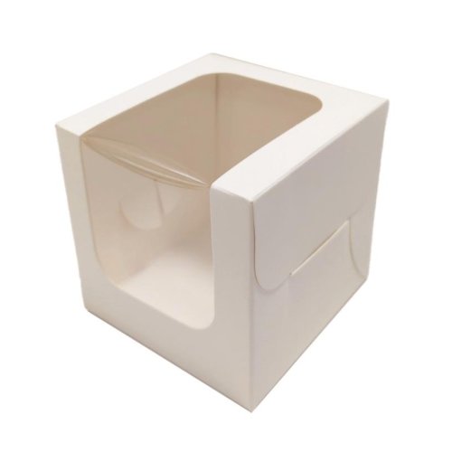 Cake Box - Single Cupcake with Window
