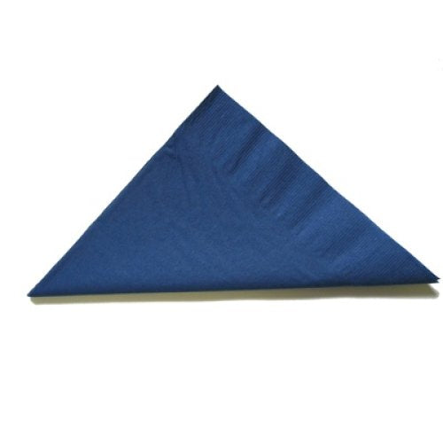 Dark Blue Dinner Napkin 2ply BULK - Carton: 1,000