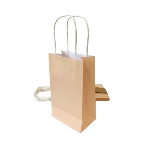 Paper Party Bags - Pastel Peach