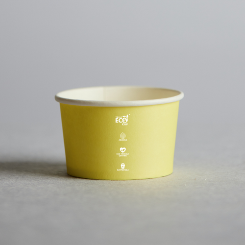 Aqueous Eco Ice Cream Cup Pastel - 5oz