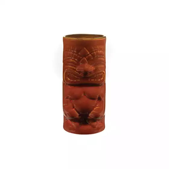 TikiBar Ceramic Tumbler - Red Carton: 6