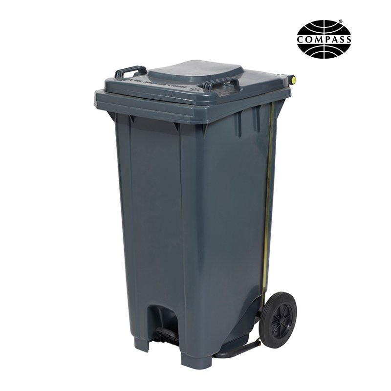 Wheelie Bin with Pedal - 120L