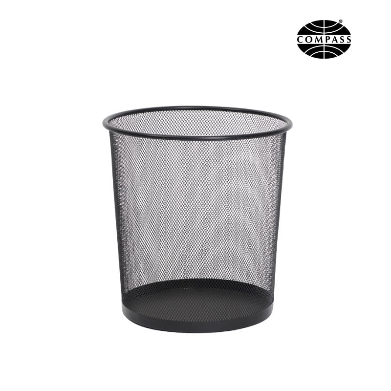 Waste Paper Wire Mesh Round Bin Small - 11L Carton ( x 12 Bins)