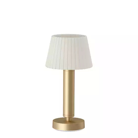 Lampa Linea Brushed Gold LED Cordless Lamp