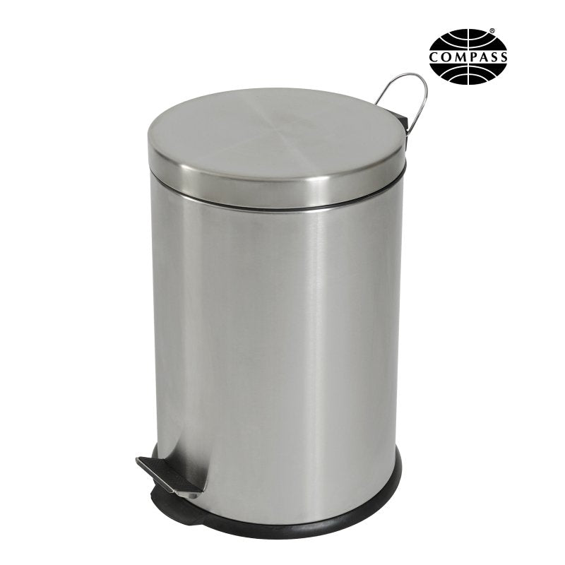 Stainless Steel Pedal Bin Round - 20L