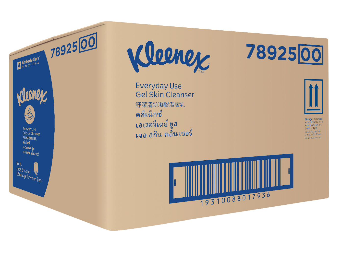 KLEENEX® Everyday Use Gel Skin Cleanser 1L