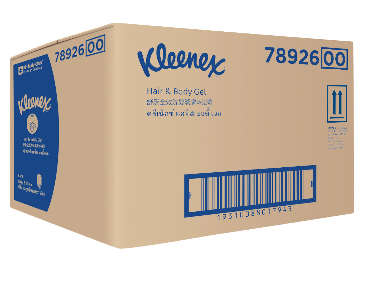 KLEENEX ® Hair & Body Shower Gel 1L