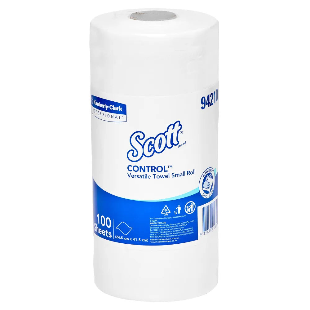 SCOTT® Control Versatile Towel Small Roll - Carton: 16 Rolls