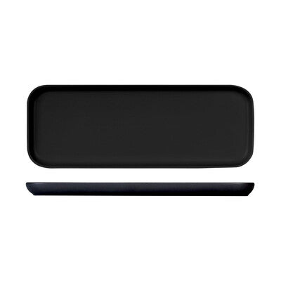 Bevande Rectangular Tray - 350mm Raven (Black) Carton: 4