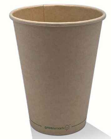 Bamboo Aqueous Coated Single Wall Cup - 12oz