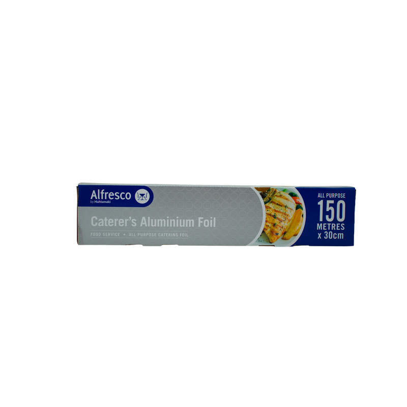 Alfresco by Huhtamaki Caterer’s Aluminium Foil All Purpose 150M x 30cm
