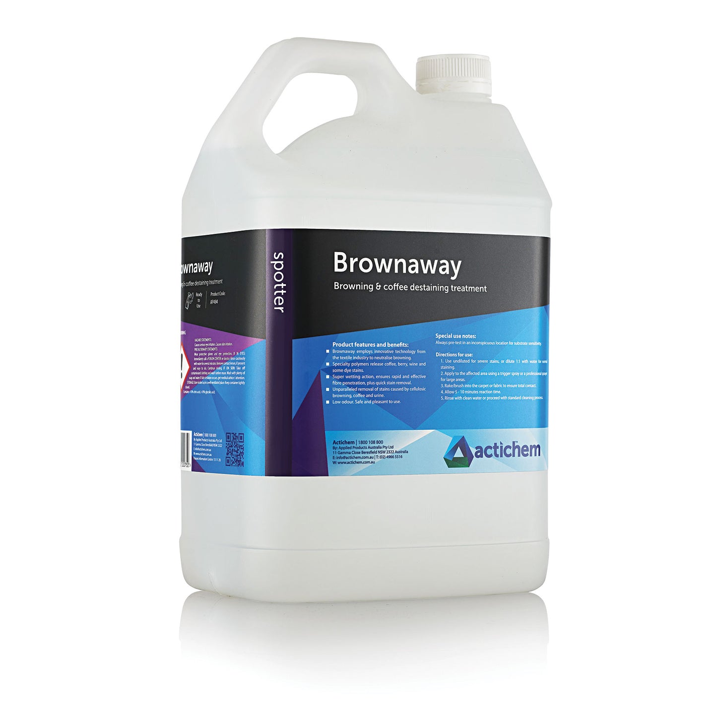 Brownaway (Browning Remover for Carpets and Upholstery) - 5L