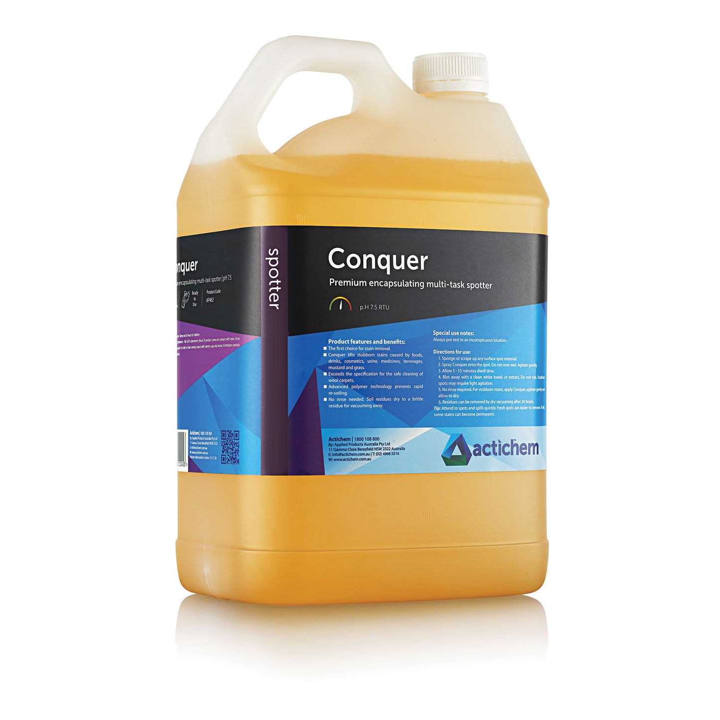 Conquer ( Stain Remover for Carpets & Upholstery) - 5L