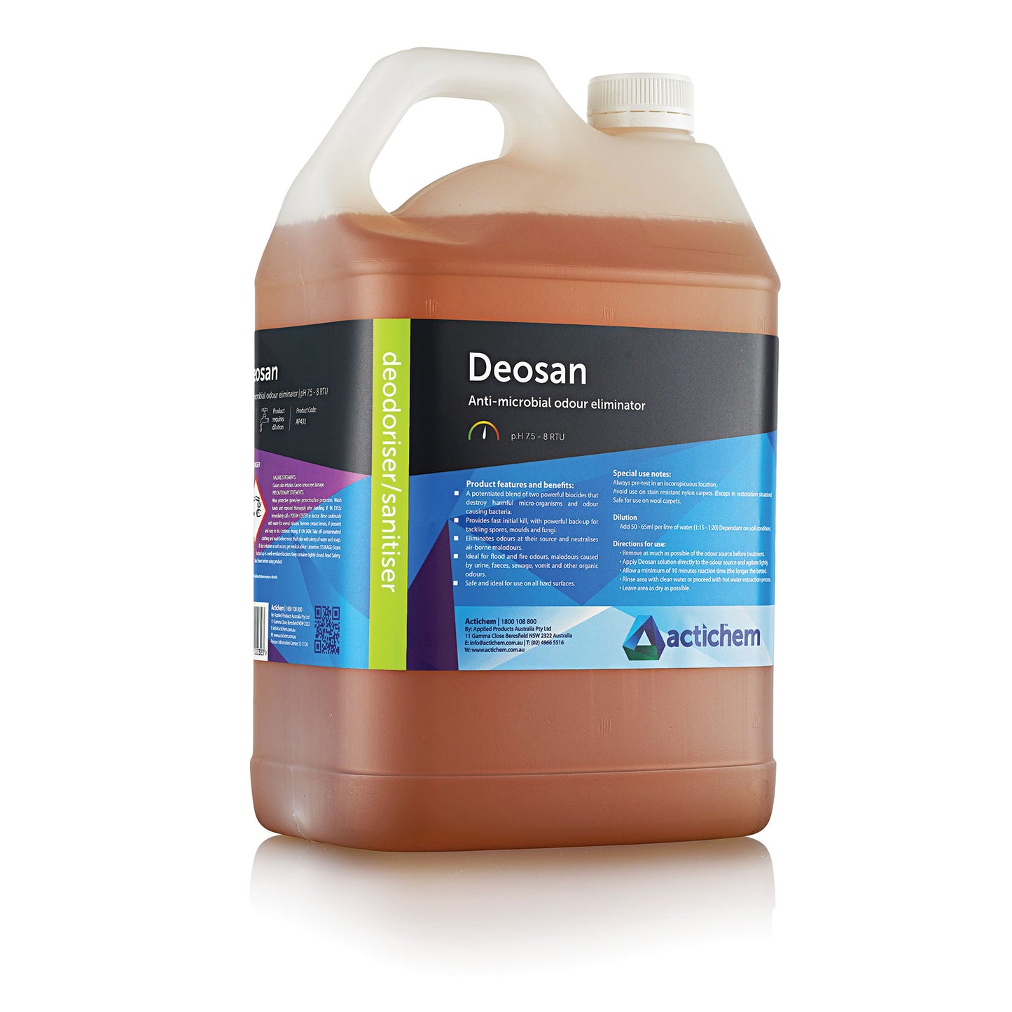 Deosan ( Anti-microbial odour neutraliser) - 5L