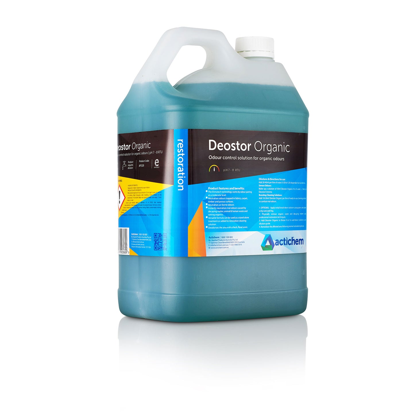 Deostor Organic ( Enzyme Based Odour Control product for Organic Waste) - 5L