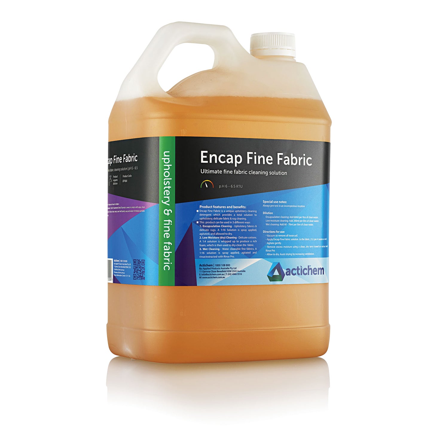 Encap Fine Fabric ( encapsulation upholstery Cleaner) - 5L