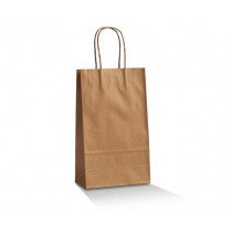Brown Kraft Paper Bag with Twisted Handle - Small