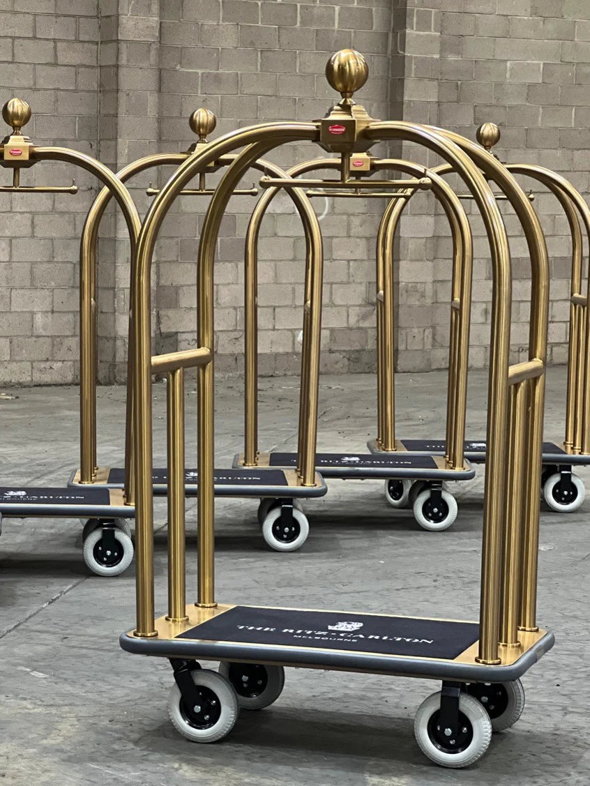 Wagen Heritage Bellboy Trolley 4 Star - Medium Gold