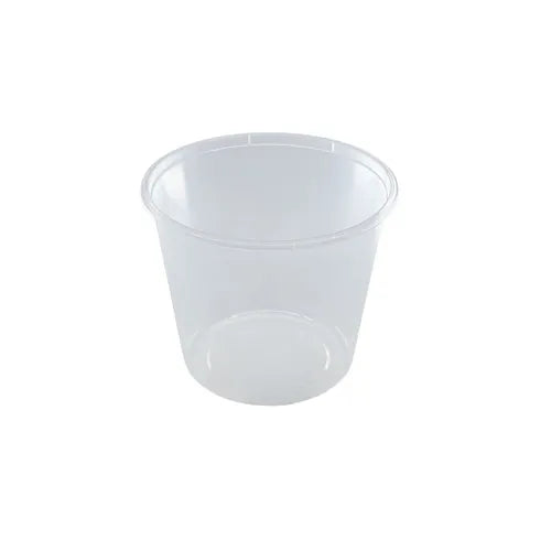 Round Takeaway Container Clear - 620ml