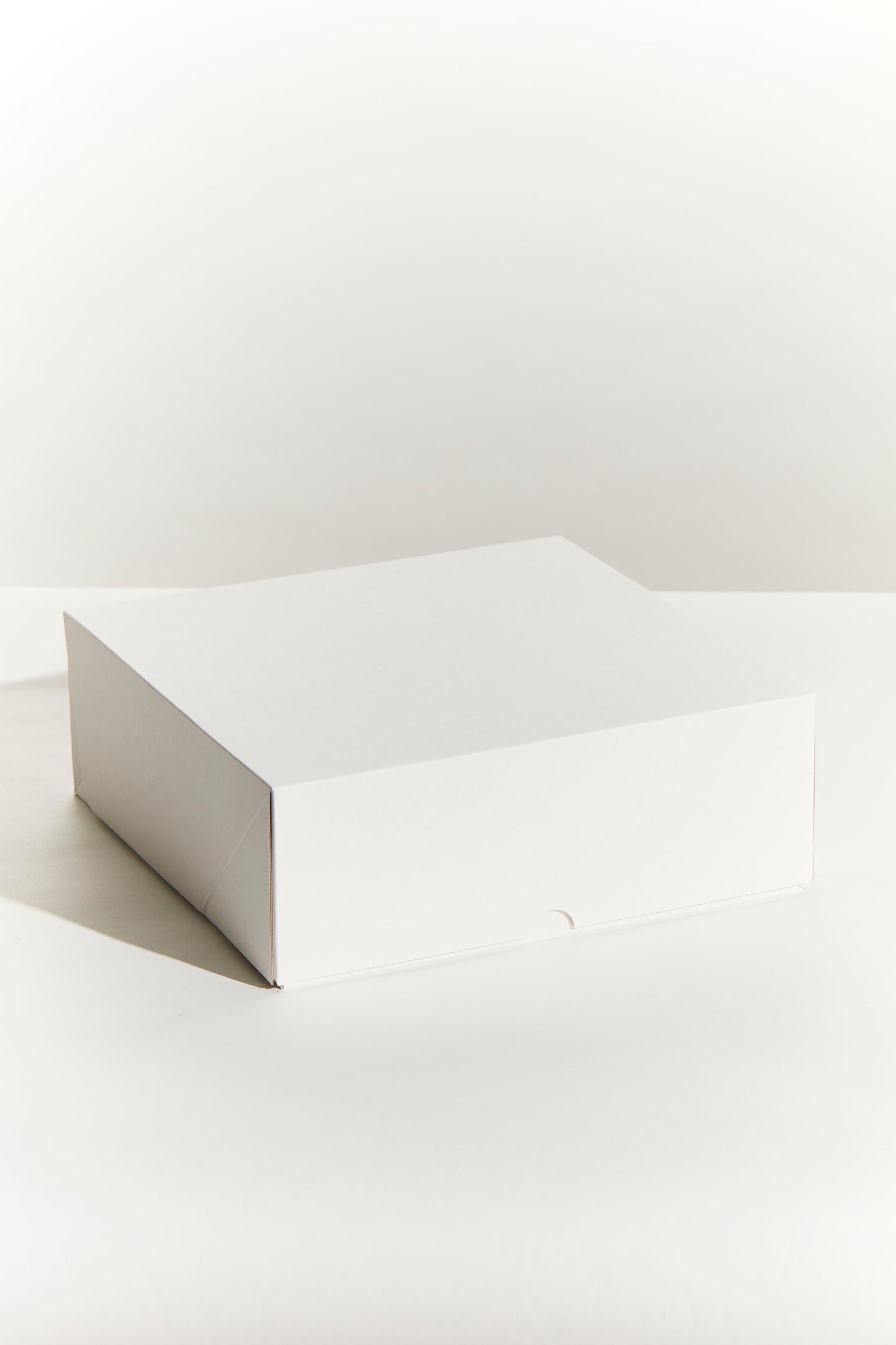 White Easy Fold Cake Box - 11x11x4