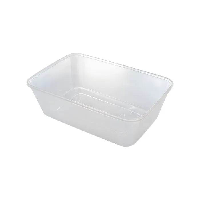 Clear Rectangular Container Takeaway - 650ml
