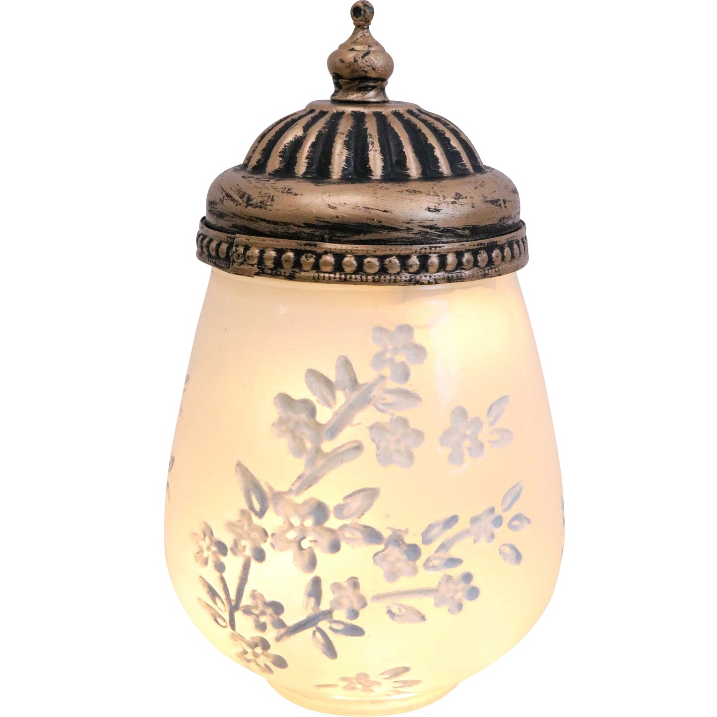 LED Lantern - Vine Frost