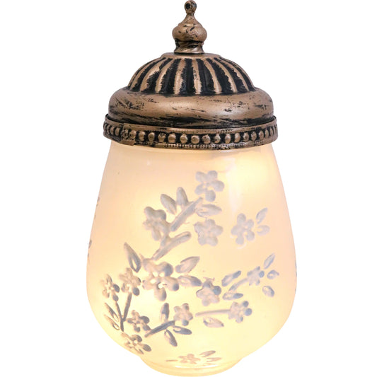 LED Lantern - Vine Frost