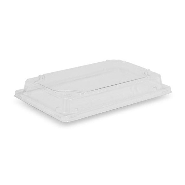 PET Lid to Suit Sugarcane Sushi Tray - Medium