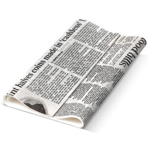 Greaseproof Paper Newsprint - Full