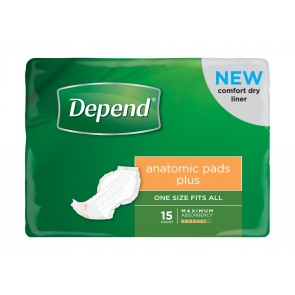 DEPEND® Anatomic Pads - Plus