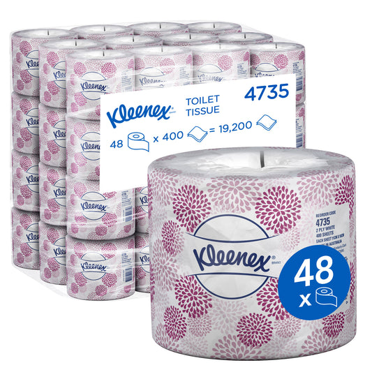KLEENEX® Toilet Tissue - 400 sheet