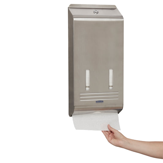 KIMBERLY-CLARK PROFESSIONAL® Optimum Towel Stainless Steel Dispenser