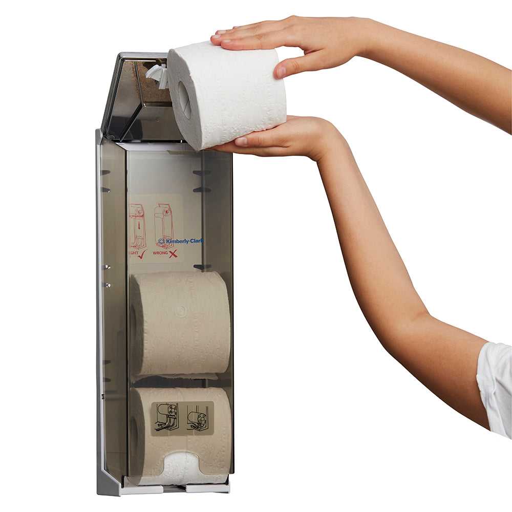 KIMBERLY-CLARK PROFESSIONAL® Triple Toilet Roll Dispenser