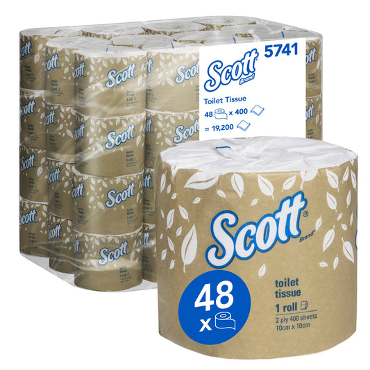 SCOTT® Toilet Tissue - 400 Sheet