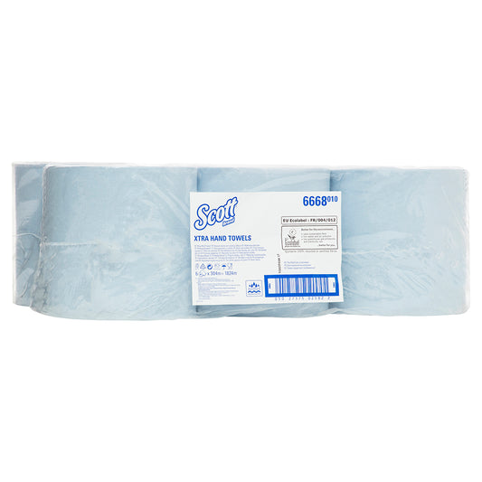 SCOTT® Blue Hard Roll Towel
