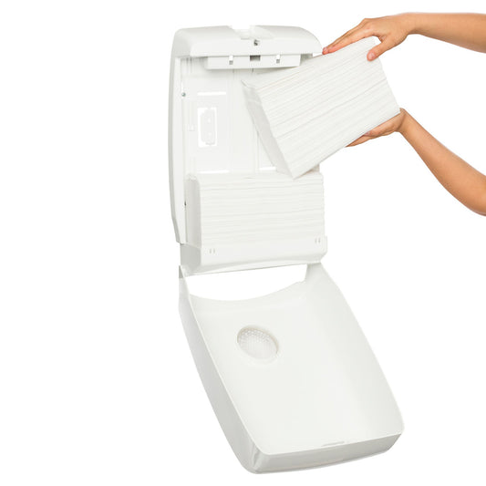KIMBERLY-CLARK PROFESSIONAL® AQUARIUS® Double Multifold Paper Towel ABS Plastic Dispenser