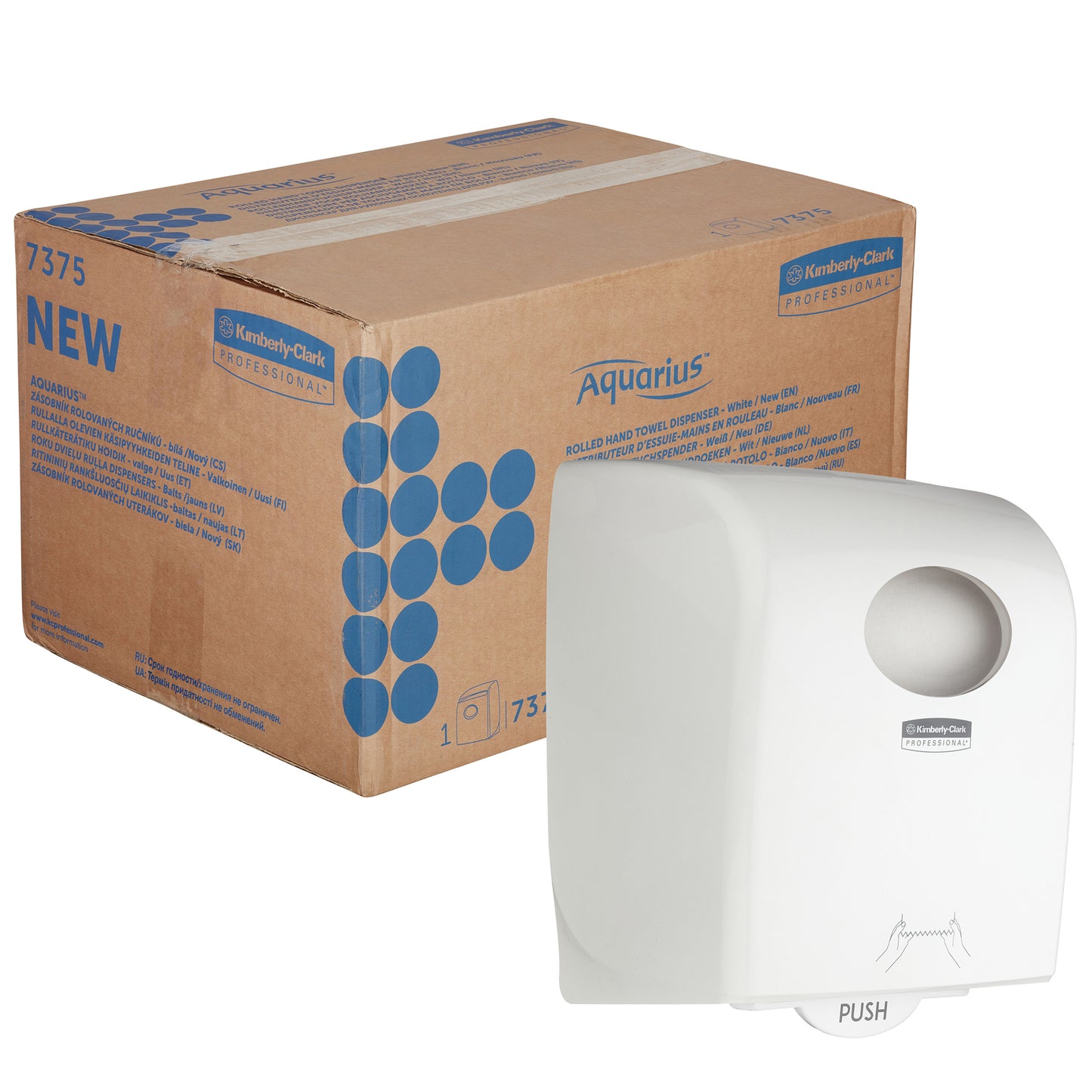AQUARIUS® Rolled Hand Towel Dispenser