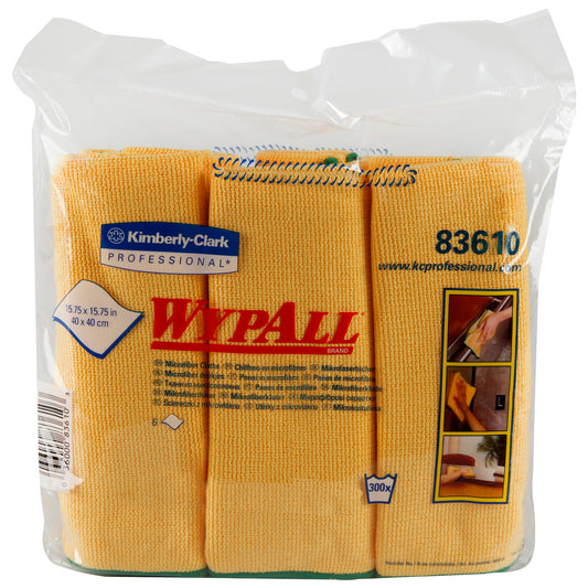 WYPALL® Microfibre Yellow Cleaning Cloths